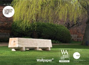 FALL Solid Oak Bench